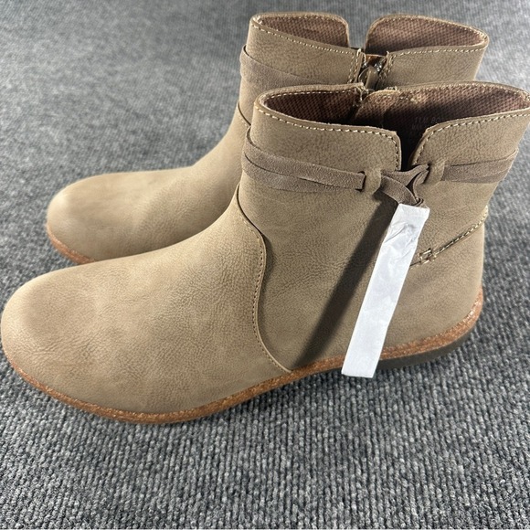 b.o.c Women's 11 M Addi Round Toe Bootie Taupe Leather Upper Bohemian - Picture 11 of 11